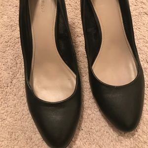 Simple black heels. Very comfortable for everyday.